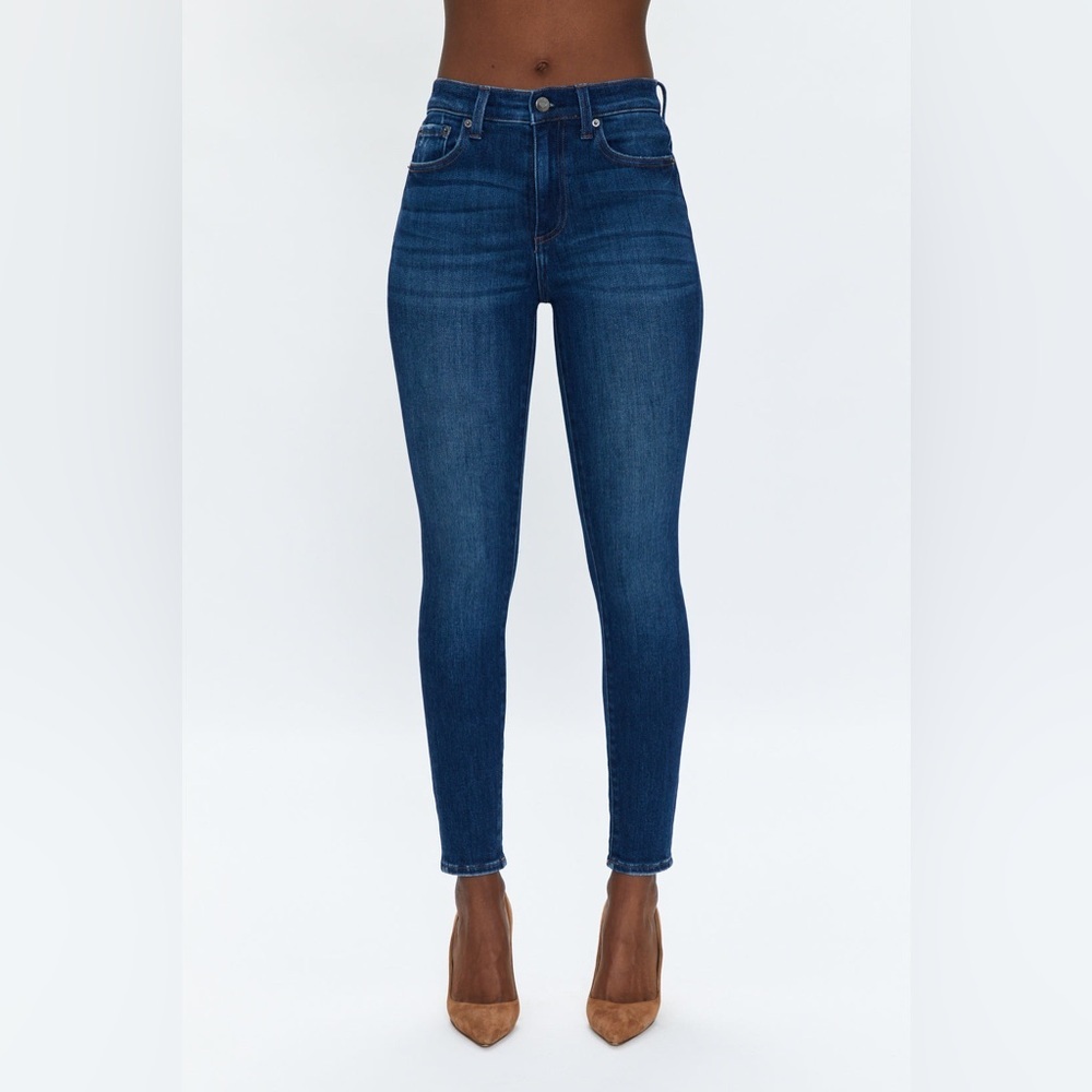 Pistola ‘Aline’ High Rise Dark Wash Skinny Denim Jeans Size 27